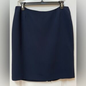 Jones New York Navy Blue Pencil Skirt